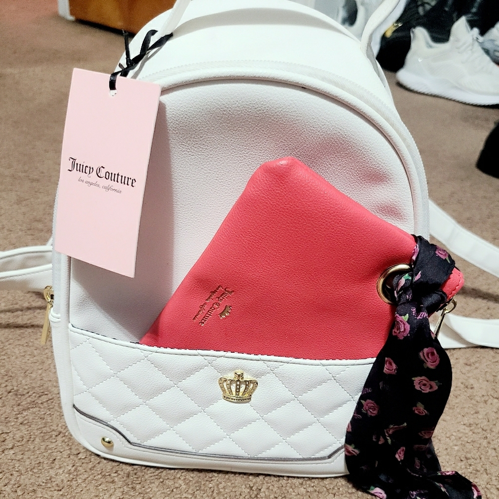 Juicy Couture Backpack Purse!